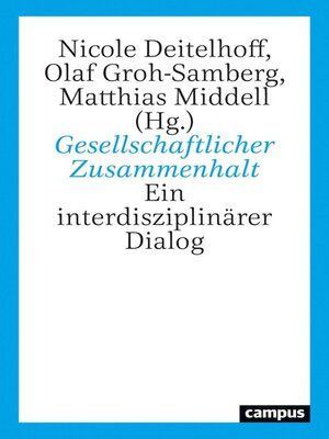 cover image of Gesellschaftlicher Zusammenhalt